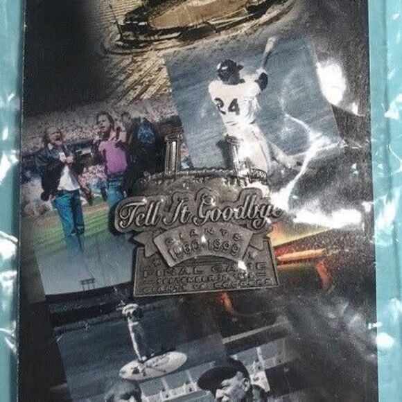 Unbranded Other - 1999 'Tell it Goodbye'  SF Giants Farewell to Candlestick Park  SGA pin